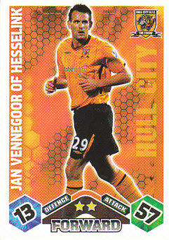 Jan Vennegoor of Hesselink Hull City 2009/10 Topps Match Attax #EX26